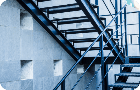 Stair Detailing in Miscellaneous Steel Projects USA