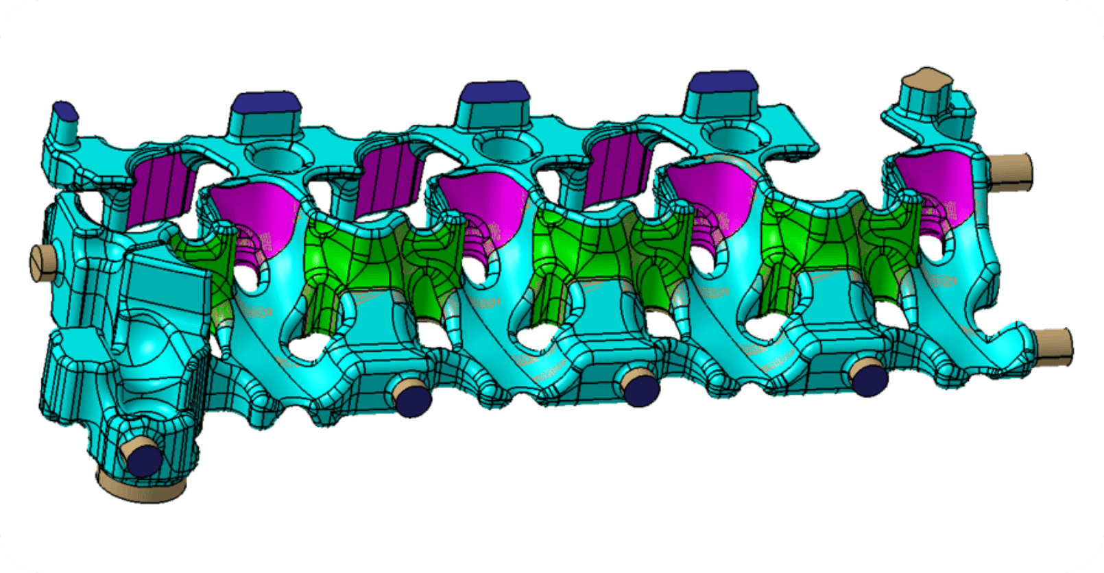 Sheet Metal Design for Modified Surface Components